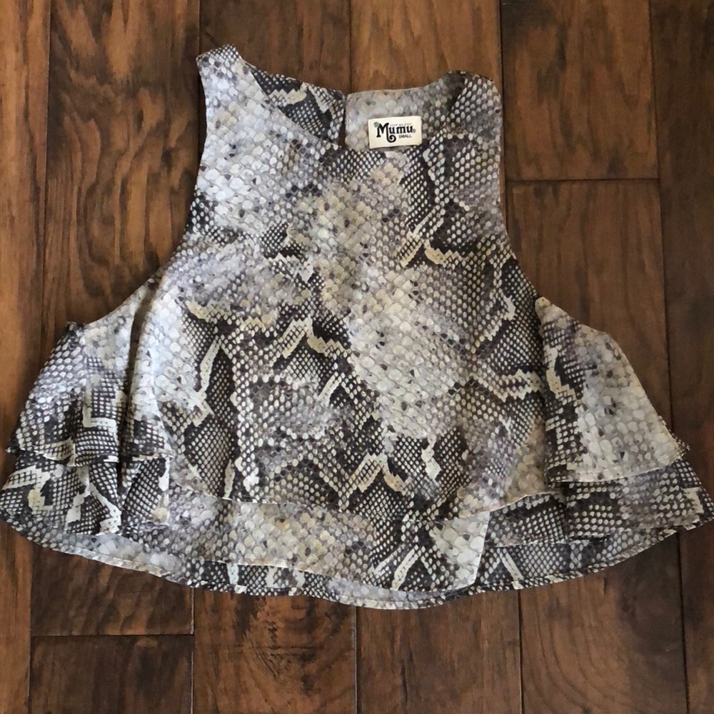 Show Me Your Mumu King Crop Top